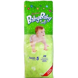 Підгузки BabyBaby Soft Premium Junior 5 (11-25 кг) 44 шт (8588004865570) зображення 1