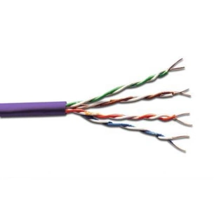 Кабель сетевой Digitus UTP 305м, cat 6, CU, AWG23/1, LSZH-1, violet (DK-1613-VH-305) изображение 1