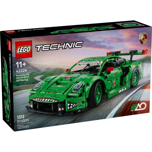 Конструктор LEGO Technic Автомобиль Porsche 911 GT3 R REXY AO Racing (42224) - изображение 1