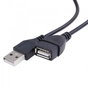 Дата кабель USB 2.0 AF - USB 2.0 AM 0.3m black - уменьшенное изображение 1