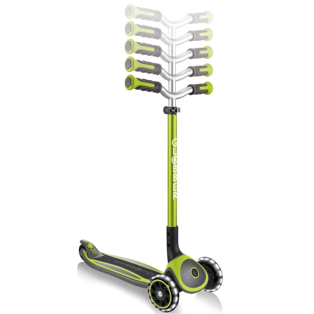Самокат Globber MASTER LIGHTS Зелений Колеса з підсвіткою (662-116-2) - picture 3