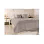 Покривало Руно двостороннє декоративне Velour Grey ромб 220х240 см (330.55_Grey ромб) - зменшене зображення 5