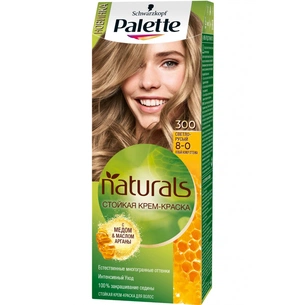 Фарба для волосся Palette Naturals 8-0 Світло-русявий 110 мл (3838824124384) зображення 1