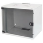 Шафа настінна Digitus 7U 19" 540x400, скляні дверцята, 60kg max (DN-1907U-S-1) - зменшене зображення 1