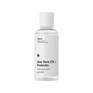 Тонік для обличчя Sane Aloe Vera 2% + Probiotic Calming Face Toner Заспокійливий 50 мл (4820266831271) изображение 1