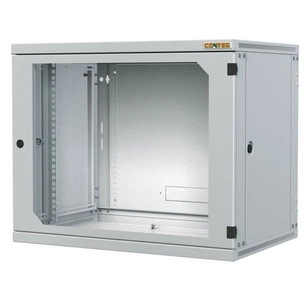 Шафа настінна Conteg 18U 19" 600x600мм RAL7035 (RUN-18-60/60) зображення 1