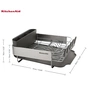 Сушарка для посуду KitchenAid Sinkware 41 x 33 x 17 см сірий (KEG895BXCGA) - зменшене зображення 2