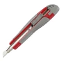 Ніж канцелярський Axent 9мм, metal runners, rubber inserts (6701-А) - зменшене зображення 1