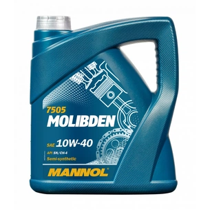 Моторна олива Mannol MOLIBDEN 4л 10W-40 (MN7505-4) зображення 1