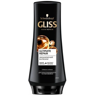 Кондиціонер для волосся Gliss Ultimate Repair для сильно пошкодженого волосся 200 мл (9000100662987) изображение 1