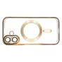 Чохол до мобільного телефона BeCover TPU Chrome Case (MagSafe) для Apple iPhone 16 Plus Gold (712076) - зменшене зображення 4