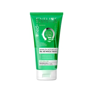 Гель для вмивання Eveline Cosmetics Facemed+ зволожувально-заспокійливий з алое 150 мл (5901761976038) зображення 1