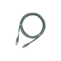 Патч-корд 0.5м, UTP, cat.5e, LSZH, gray Molex (PCD-01000-0E) - зменшене зображення 1
