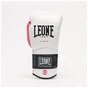 Боксерські рукавички Leone GN113 IL Tecnico N3 White 10 унцій (GN113_White_10oz) - зменшене зображення 4