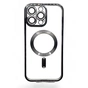 Чохол до мобільного телефона BeCover TPU Chrome Case (MagSafe) для Apple iPhone 16 Pro Max Black (712085) - зменшене зображення 1