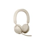 Навушники Jabra Evolve 2 65 Link380c MS Stereo Beige (26599-999-898) - зменшене зображення 2