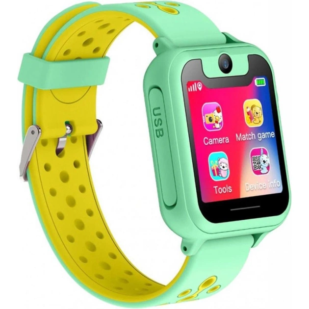 Смарт-годинник UWatch S6 Kid smart watch Green (F_85707) - зображення 1