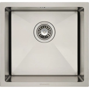 Мийка кухонна GRANADO Under top STEEL S304 (GS08304) зображення 1