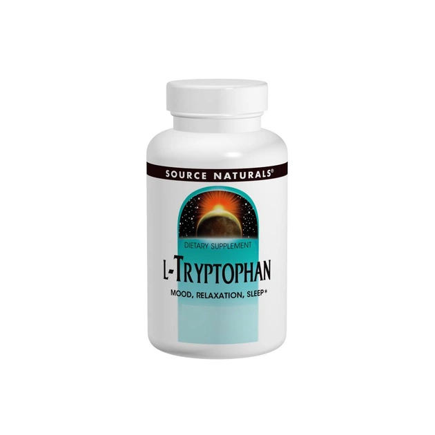 Амінокислота Source Naturals L-Триптофан 500мг, 120 капсул (SN1985) - зображення 1
