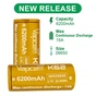 Акумулятор Vapcell 26650 6200mAh 1шт - уменьшенное изображение 2