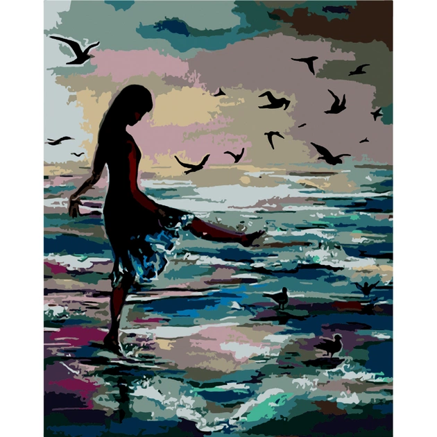Картина по номерам ZiBi Дотики моря 40*50 см ART Line (ZB.64224) - зображення 1