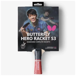 Ракетка для настільного тенісу Butterfly HERO Racket S3 Dang Qiu (6251730002) (932286) зображення 1