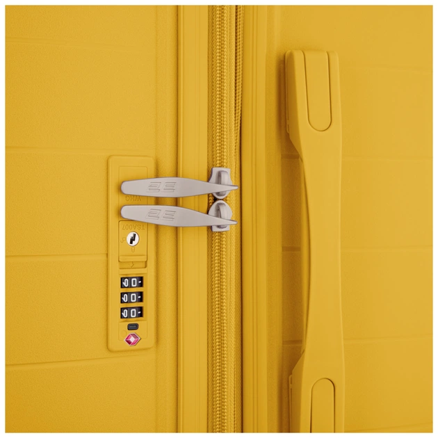 Валіза 2E Aero 63/78 л бурштиново-жовта (2E-SPP-AERO-M-AY) - зображення 11