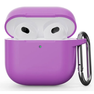 Чохол для навушників Armorstandart Hang Case для Apple AirPods 4 Purple (ARM81292) зображення 1