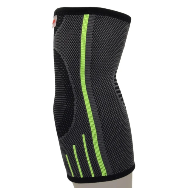 Фіксатор ліктя MadMax MFA-283 3D Compressive elbow support Dark grey/Neon green S (MFA-283_S) - picture 4