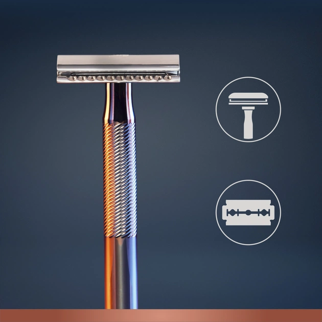 Бритва Gillette King C. Безпечна з 5 змінними лезами (7702018590148) - picture 6