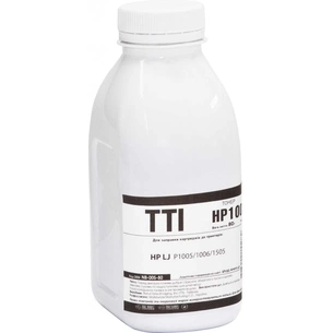 Тонер TTI HP LJ P1005/1006/1505, 80г Black (NB-005-80) зображення 1