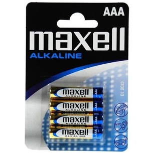 Батарейка Maxell AAA/LR03 BL 4шт изображение 1