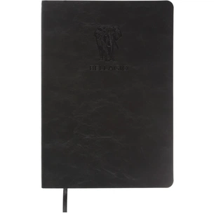 Книга записная Buromax BELLAGIO, А5, 96 листов, клетка, черный (BM.295118-01) изображение 1