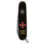 Ніж Victorinox Climber Army Чорний Емблема ЗСУ + Напис ЗСУ (1.3703.3_W1011u) - зменшене зображення 5