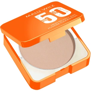 Пудра для обличчя Malu Wilz High Protect Sun Powder Foundation SPF 50 Холодний беж (4060425014651) зображення 1