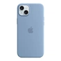 Чохол до мобільного телефона Apple iPhone 15 Plus Silicone Case with MagSafe Winter Blue (MT193ZM/A) - зменшене зображення 1