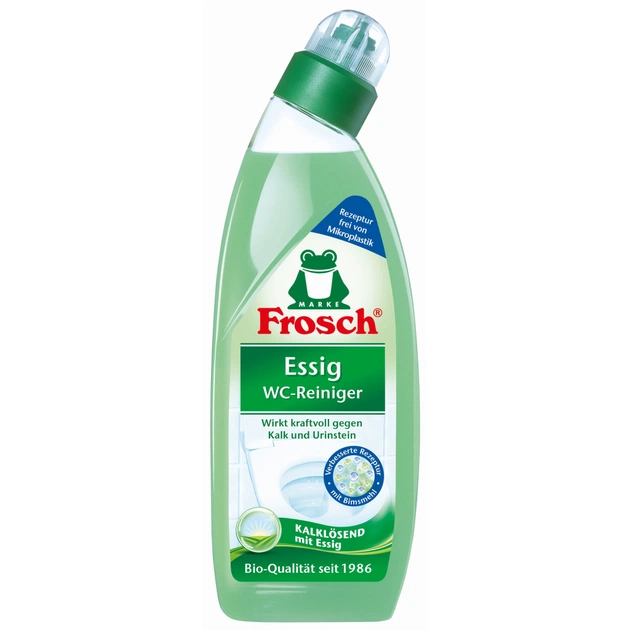 Засіб для чищення унітазу Frosch Оцет 750 мл (4001499013782/4001499954788) - зображення 1