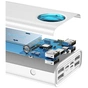 Батарея універсальна Baseus Amblight Digital Quick 30000mAh 65W, White (PPLG000102) - зменшене зображення 5