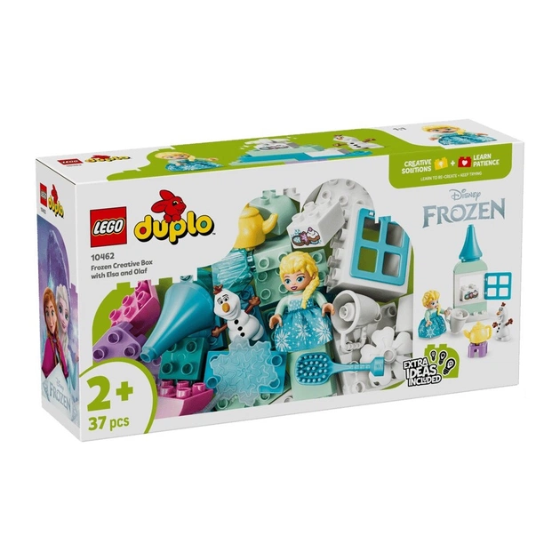 Конструктор LEGO DUPLO Коробка для творчого конструювання «Крижане серце» з Ельзою й Олафом (10462) - зображення 1