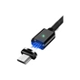 Дата кабель USB 2.0 AM to Micro 5P 1.0m Magnetic black Essager (EXCCXM-ML01) - зменшене зображення 2