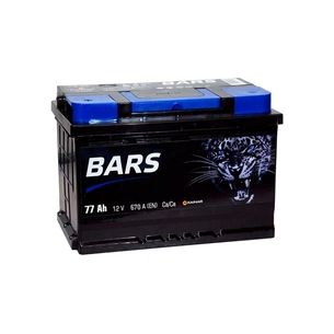 Акумулятор автомобільний Bars 77Ah Ев (-/+) (670EN) зображення 1
