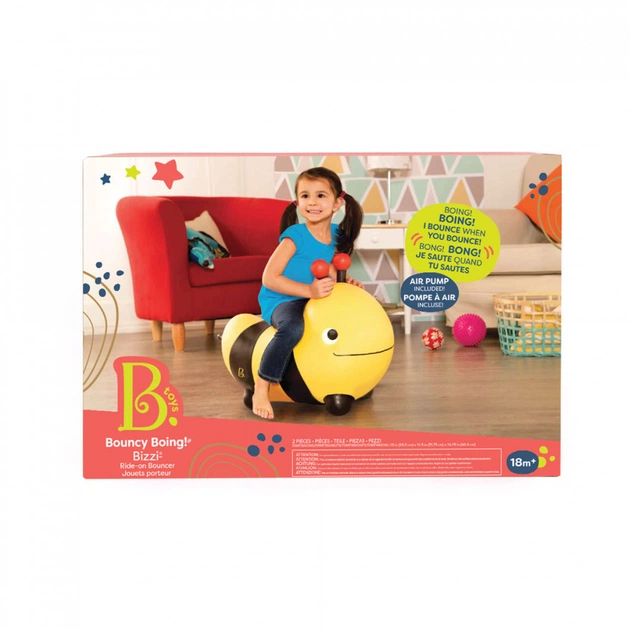 Стрибун Battat Баттатострибун - Бджола-Ла-Ла, S2 (з насосом) (BX2128Z) - picture 9