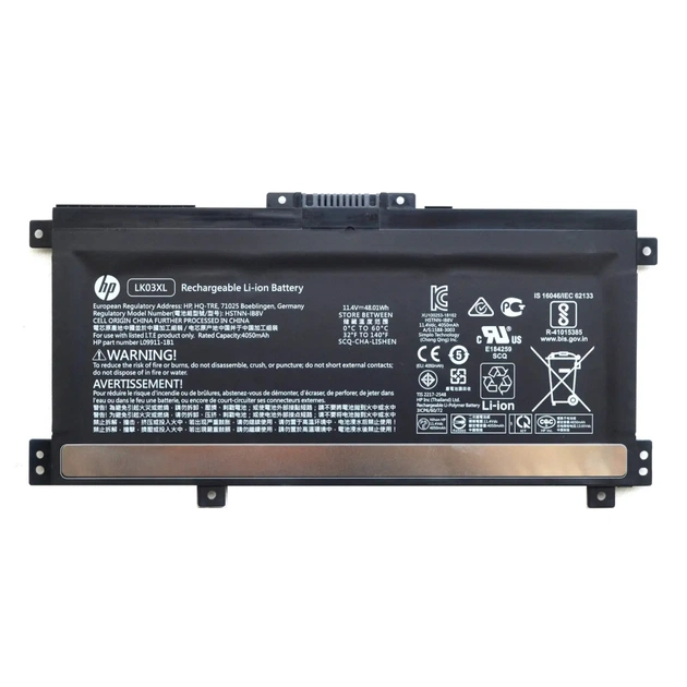 Акумулятор до ноутбука HP Envy x360 15-bp, 48.01Wh (4050mAh), 3cell, 11.4V, Li-ion (A47982) - зображення 1