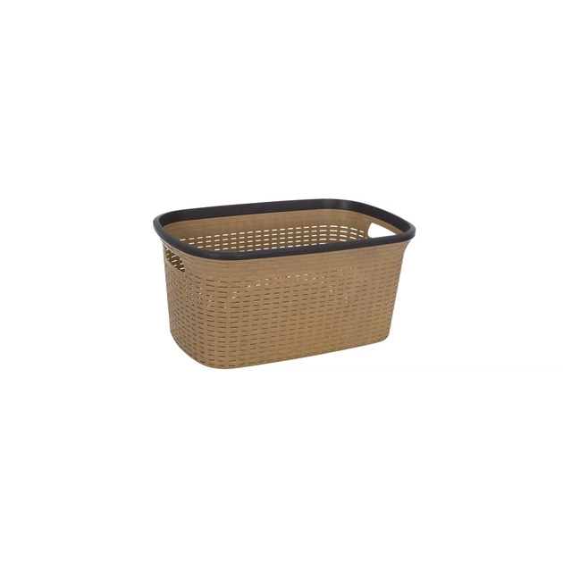 Кошик для зберігання Violet House 0774 Ротанг Caramel 40 л (0774 4 Роттанг CAR б/кр. 40 л) - зображення 1
