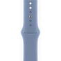 Смарт-годинник Apple Watch Series 9 GPS 41mm Silver Aluminium Case with Storm Blue Sport Band - S/M (MR903QP/A) - зменшене зображення 3