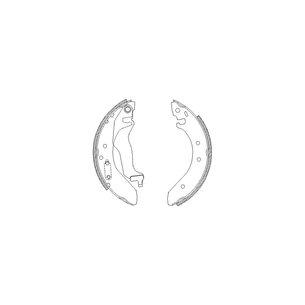 Гальмівні колодки REMSA 4400.00 зображення 1