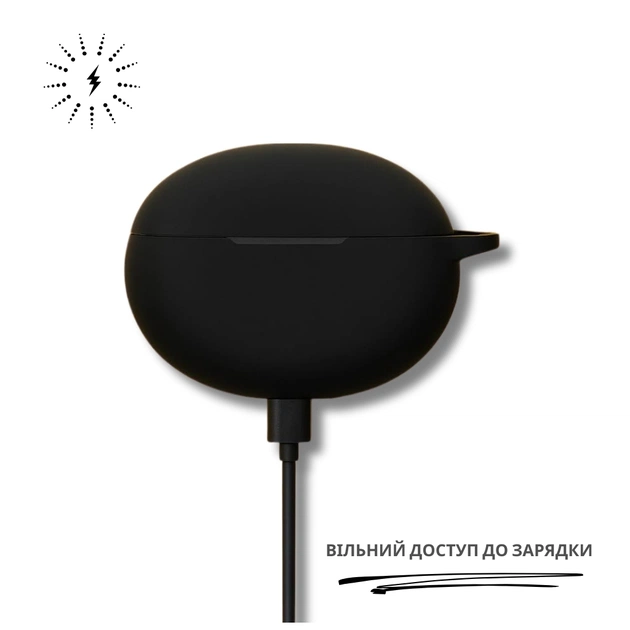 Чохол для навушників BeCover для OnePlus Buds Pro 3 Black (714835) - picture 5