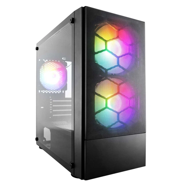 Корпус для ПК 1stPlayer X4-M-BK-2F1P-1F1 - зображення 1