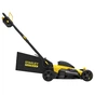 Газонокосарка Stanley акумуляторна безщіткова FatMax, 18 В, 2x2Ah, 51 см (SFMCMW2651M+SFMCSTB933M) - зменшене зображення 4