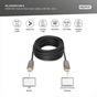 Кабель мультимедійний HDMI M to HDMI M 10m 8K AOC hybrid-fiber black Digitus (AK-330126-100-S) - зменшене зображення 3